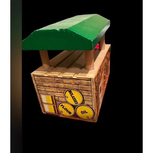 Vintage Thomas & Friends Wooden Railway Arlesdale Barrel Co Loading Station - Picture 3 of 4